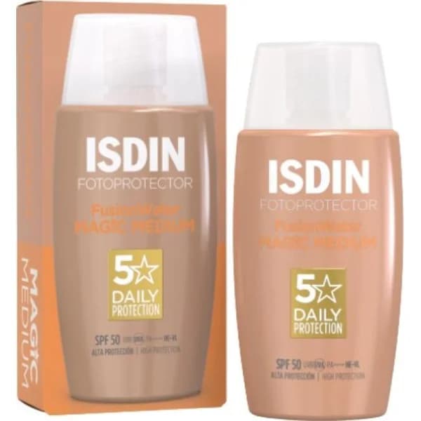 Fotoprotector Fusion Water Color SPF50+ ISDIN, bote 50 ml - 0.05 l - Imagen del producto en Findit