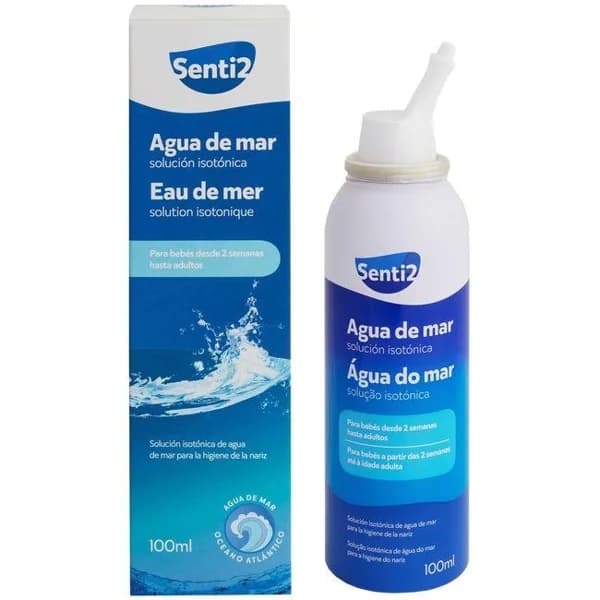 Agua de mar SENTI2, bote 100 ml - 0.1 l - Imagen del producto en Findit