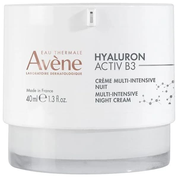 Crema multi-intensiva noche AVÉNE HYALURON ACTIV B3, tarro 40 ml - 0.04 l - Imagen del producto en Findit