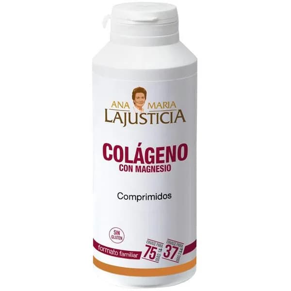 Colágeno con magnesio ANA MARIA LAJUSTICIA, bote 450 comprimidos - 450 ud - Imagen del producto en Findit