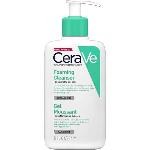 Gel limpiador espumoso CERAVE, dosificador 236 ml - 0.24 l - Imagen del producto en Findit