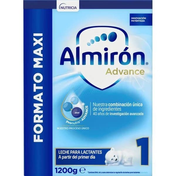 Leche en polvo ALMIRÓN ADVANCE 1, lata 1.200 g - 0 kg - Imagen del producto en Findit