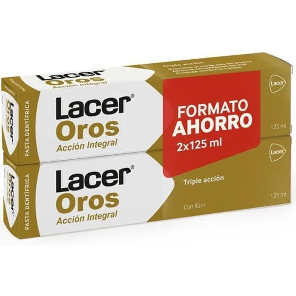 Dentífrico LACER OROS, pack 2x125 ml - 0.25 l - Imagen del producto en Findit