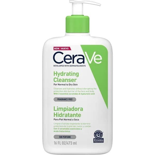 Limpiadora hidratante CERAVE, dosificador 437 ml - 0.44 l - Imagen del producto en Findit