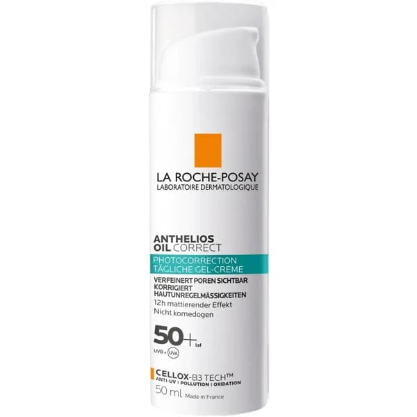 Solar facial fluido oil correct SPF50+  LRP, dosificador 50 ml - 0.05 l - Imagen del producto en Findit