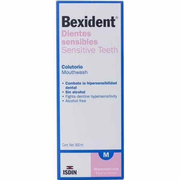 Colutorio dientes sensibles BEXIDENT, botella 500 ml - 0.5 l - Imagen del producto en Findit