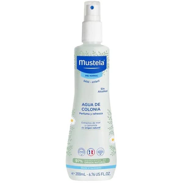 Agua de colonia sin alcohol MUSTELA, spray 200 ml - 0.2 l - Imagen del producto en Findit