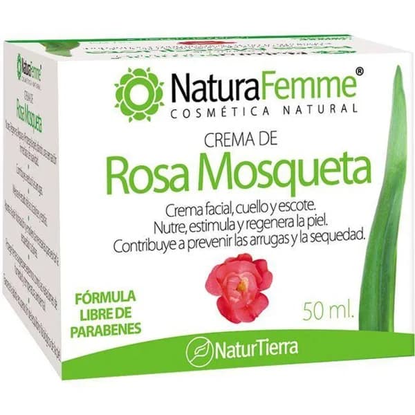 Crema de Rosa Mosqueta NATURAFEMME, tarro 50 ml - 0.05 l - Imagen del producto en Findit