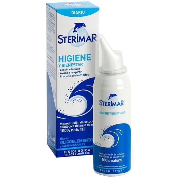 Solución fisiológica agua de mar higiene STERIMAR, spray 100 ml - 0.1 l - Imagen del producto en Findit