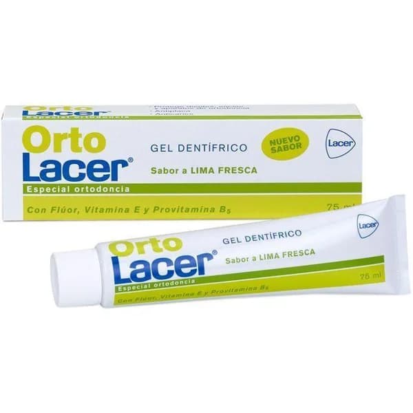 Gel dental de lima Ortolacer LACER, tubo 75 ml - 0.08 l - Imagen del producto en Findit