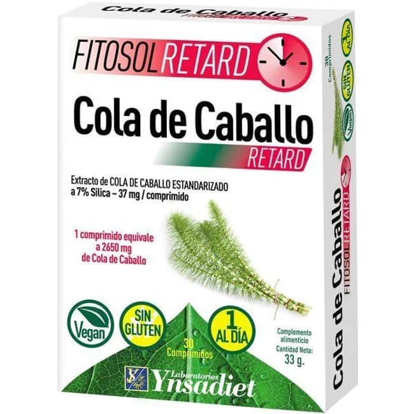 Cola de caballo YNSADIET, caja 30 uds. - 1 ud - Imagen del producto en Findit