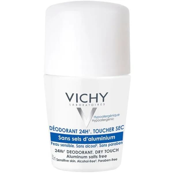 Desodorante sin sales de aluminio VICHY, roll on 50 ml - 0.05 l - Imagen del producto en Findit
