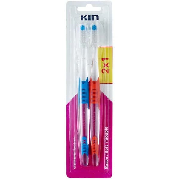 Cepillo suave Bimat KIN, pack de 2 unidades - 2 ud - Imagen del producto en Findit