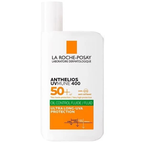 Anthelios oil control fluido SPF50+ LA ROCHE POSAY, bote 50 ml - 0.05 l - Imagen del producto en Findit