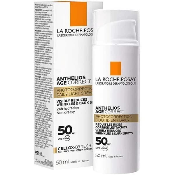 Protector age correct SPF50 LRP Anthelios, dosificador 50 ml - 0.05 l - Imagen del producto en Findit