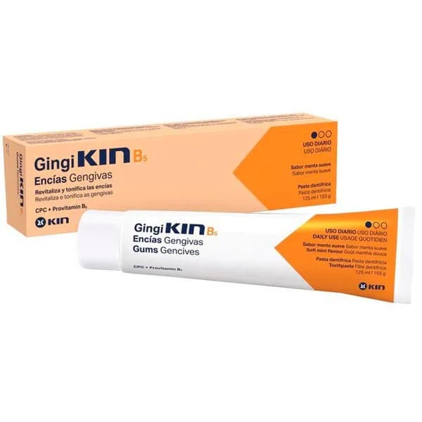 Pasta de dientes Gingikin Plus KIN, tubo 125 ml - 0.13 l - Imagen del producto en Findit