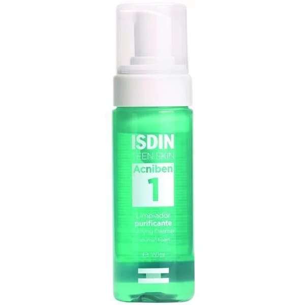 Actiben limpiador matificante espuma ISDIN, dosificador 150 ml - 0.15 l - Imagen del producto en Findit