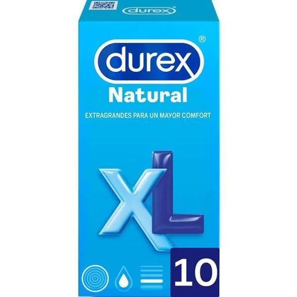 Preservativos natural xl DUREX, caja 12 uds - 12 ud - Imagen del producto en Findit