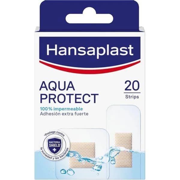 Apósito Aqua Protect 2 Tallas HANSAPLAST, caja 20 uds - 20 ud - Imagen del producto en Findit