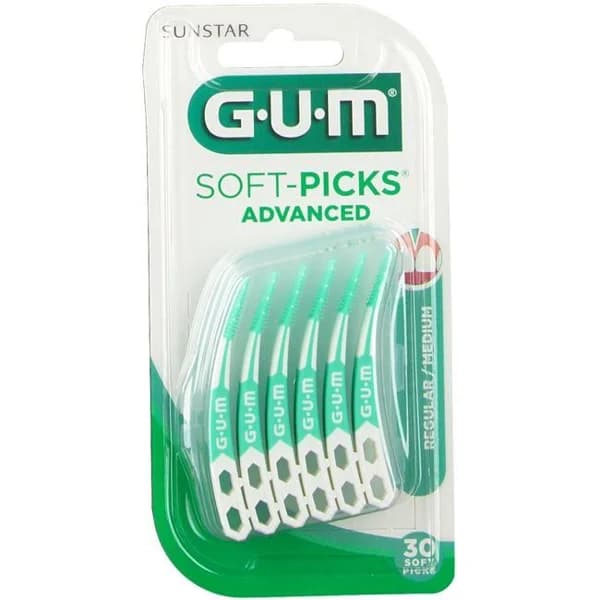 Cepillos interdentales soft picks advance GUM, pack 30 uds - 30 ud - Imagen del producto en Findit