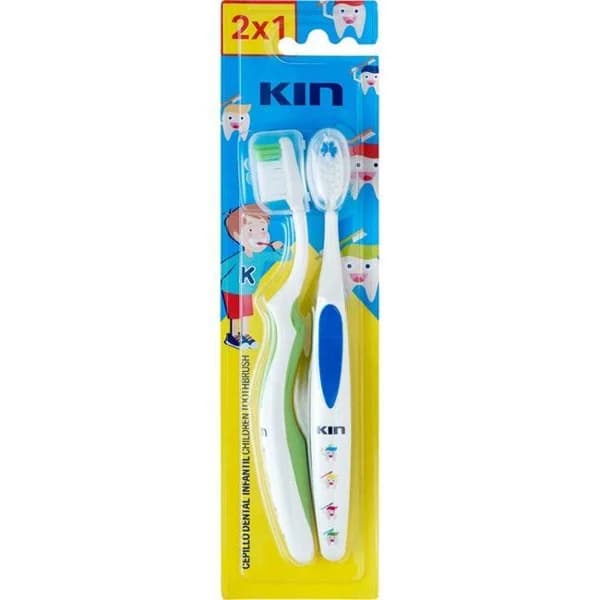 Cepillo infantil KIN, pack 2 uds - 2 ud - Imagen del producto en Findit