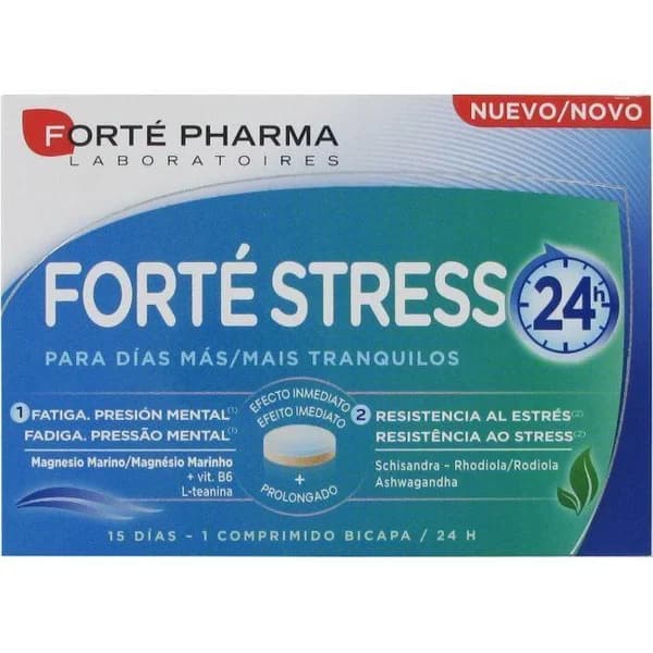Forté stress en comprimidos 24 h FORTÉ PHARMA, caja 15 uds. - 1 ud - Imagen del producto en Findit