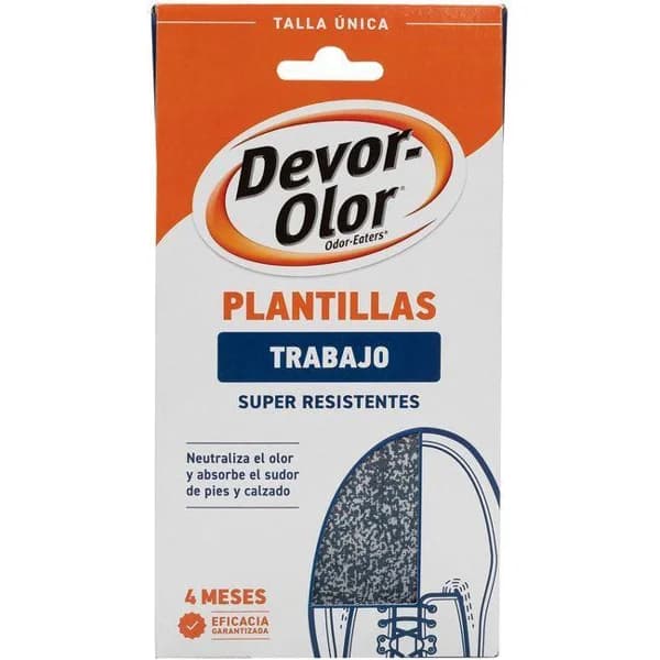 Plantillas super DEVOR-OLOR, pack 1 par - 1 ud - Imagen del producto en Findit