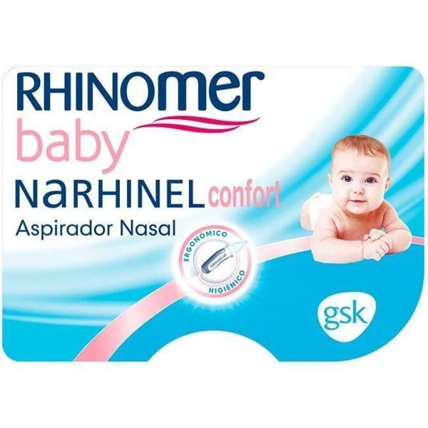 Aspirador nasal Confort NARHINEL, pack 1 unid. + 2 Recambios - 2 ud - Imagen del producto en Findit