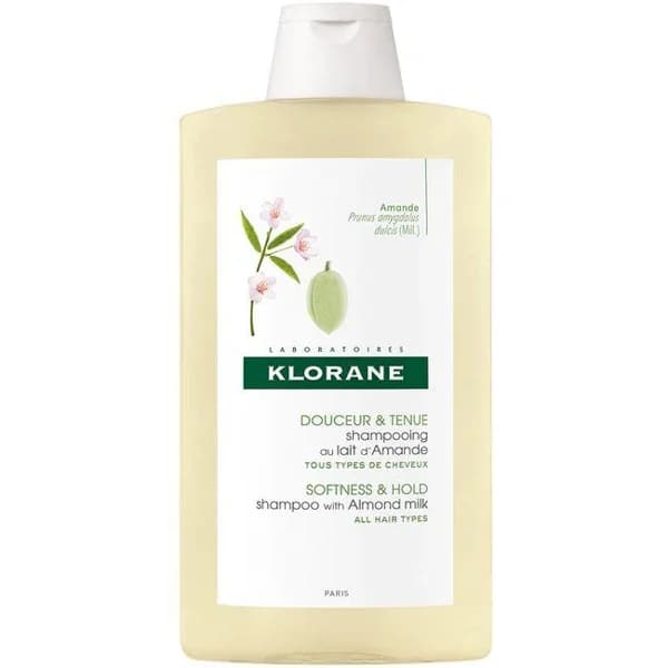 Champú de leche de almendras KLORANE, bote 400 ml - 0.4 l - Imagen del producto en Findit