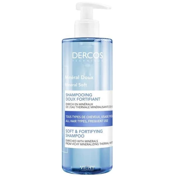 Champú mineral suave VICHY DERCOS, bote 200 ml - 0.2 l - Imagen del producto en Findit