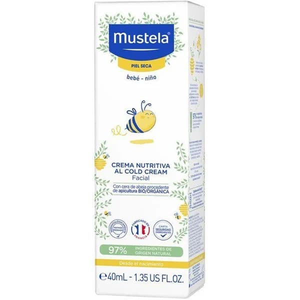 Crema facial MUSTELA Cold Cream, tubo 40 ml - 0.04 l - Imagen del producto en Findit