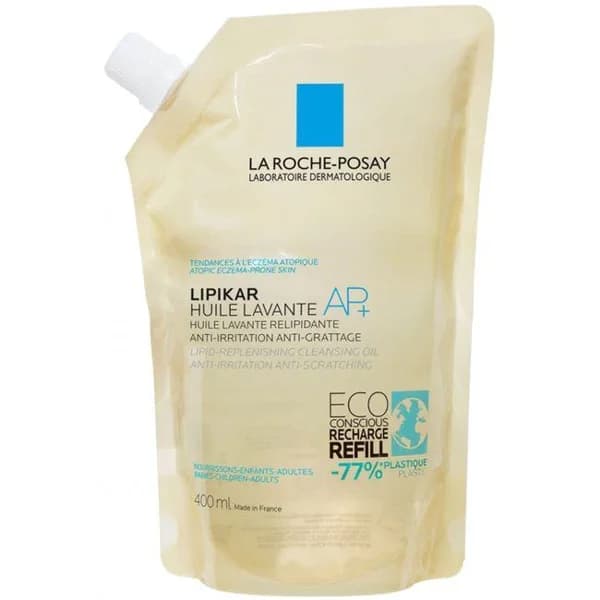 Aceite lavante Lipikar AP+ LA ROCHE POSAY, recambio 400 ml - 0.4 l - Imagen del producto en Findit
