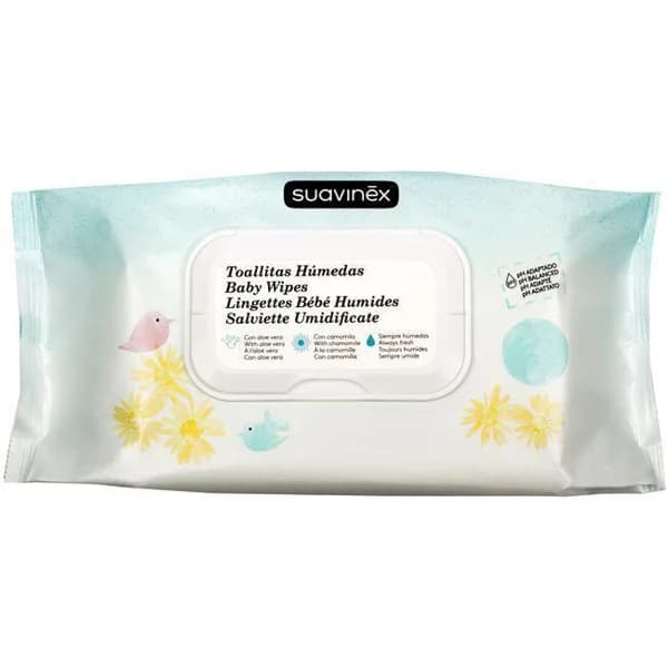 Toallitas SUAVINEX, paquete 60 uds - 60 ud - Imagen del producto en Findit