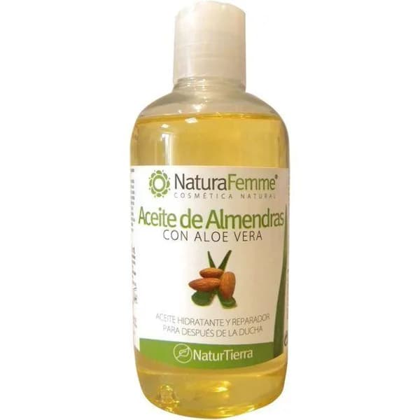 Aceite de almendras con aloe NATURAFEMME, bote 250 ml - 0.25 l - Imagen del producto en Findit
