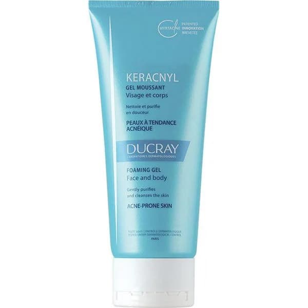 Gel limpiador DUCRAY KERACNYL, tubo 200 ml - 0.2 l - Imagen del producto en Findit