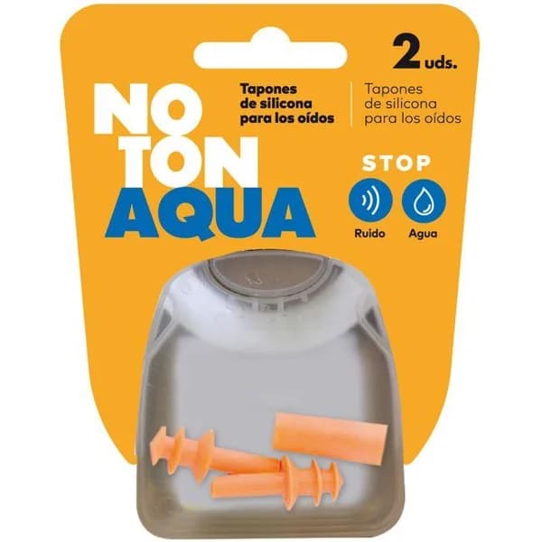 Tapón oido silicona NOTÓN, pack 1 par - 1 ud - Imagen del producto en Findit