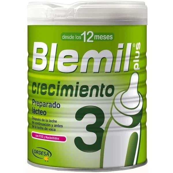 Preparado lácteo crecimiento BLEMIL PLUS 3 FORTE, lata 800 g - 0.8 kg - Imagen del producto en Findit