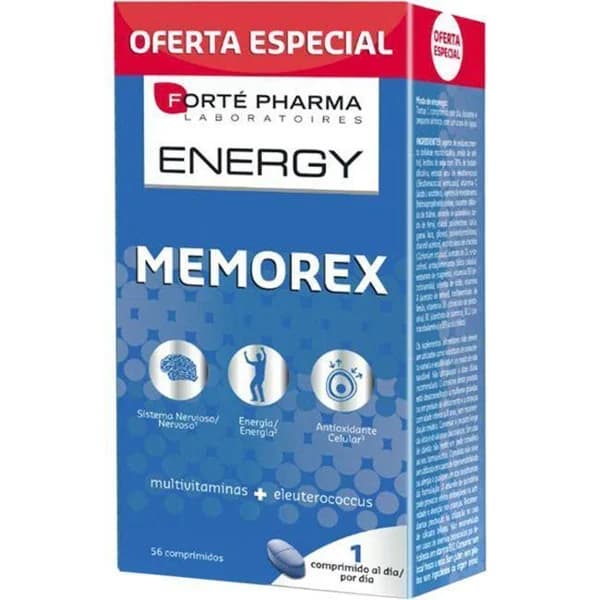 Forté Memorex FORTÉ PHARMA, caja 56 comprimidos - 56 ud - Imagen del producto en Findit