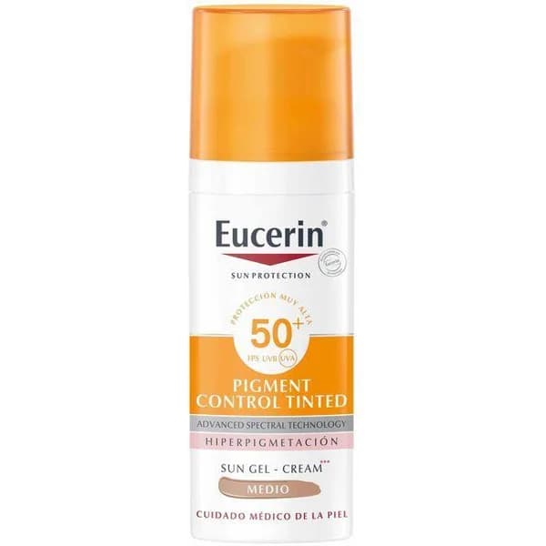 Crema solar facial SPF50+ color EUCERIN, dosificador 50 ml - 0.05 l - Imagen del producto en Findit