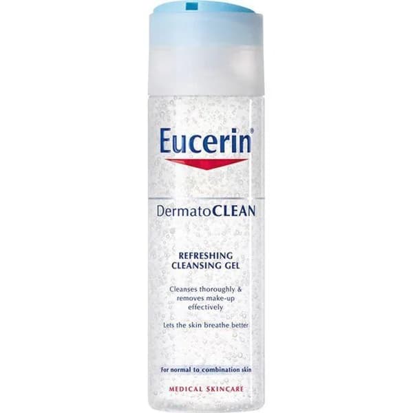 Gel limpiador refrescante EUCERIN Dermatoclean, bote 200 ml - 0.2 l - Imagen del producto en Findit