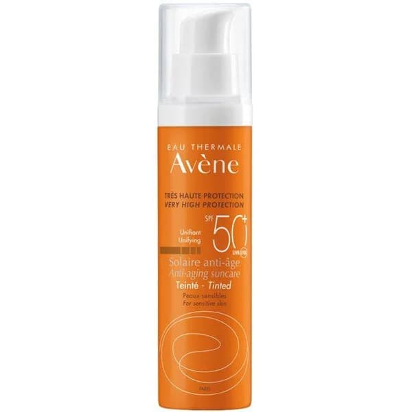 Crema solar antiedad con color SPF50+ AVÉNE, tubo 50 ml - 0.05 l - Imagen del producto en Findit