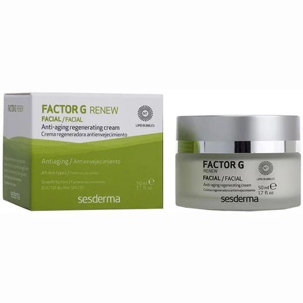 Crema rejuvenecedora renew SESDERMA Factor G, tarro 50 ml - 1 ud - Imagen del producto en Findit