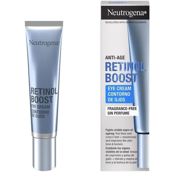 Contorno de ojos NEUTROGENA RETINOL BOOST, tubo 15 ml - 0.02 l - Imagen del producto en Findit