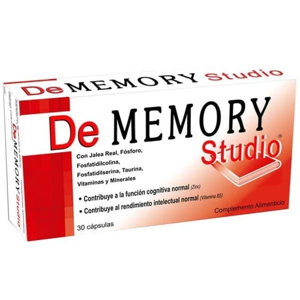 Complemento alimenticio Studio DEMEMORY, caja 30 cápsulas - 30 ud - Imagen del producto en Findit