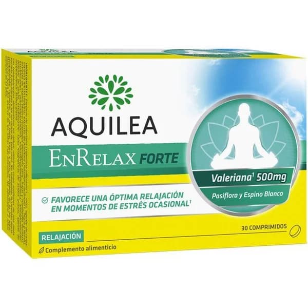 Comprimidos enrelax forte AQUILEA, caja 30 uds - 30 ud - Imagen del producto en Findit