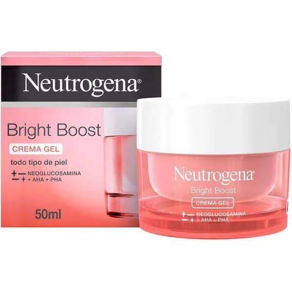 Gel grema todo tipo de piel NEUTROGENA BRIGHT BOOST, tarro 50 ml - 0.05 l - Imagen del producto en Findit