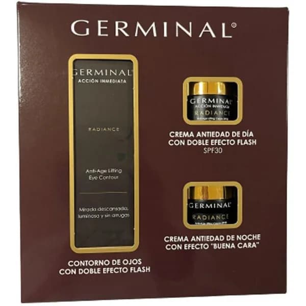 Contorno Ojos, Crema Dia y Noche GERMINAL RADIANCE, pack 1 ud - 1 ud - Imagen del producto en Findit