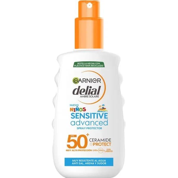 Protector solar infantil FP50+ DELIAL SENSITIVE, spray 150 ml - 0.15 l - Imagen del producto en Findit