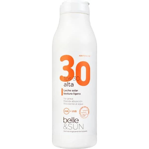 Loción solar FPS30 protección alta BELLE, bote 200 ml - 0.4 l - Imagen del producto en Findit