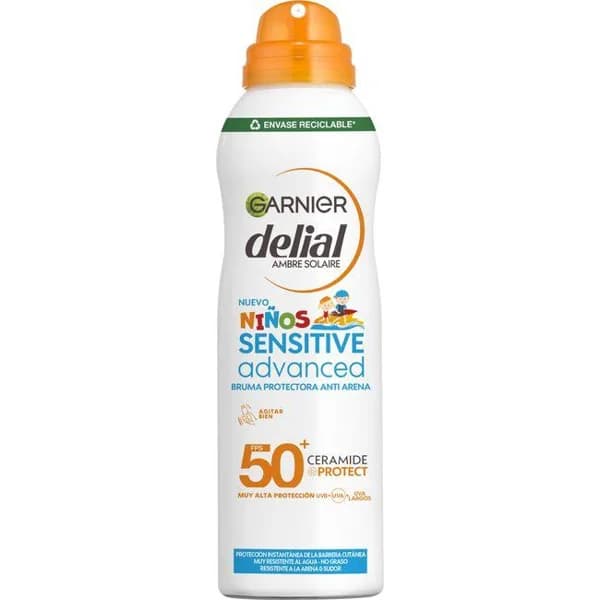 Bruma solar anti arena infantil FPS50 DELIAL, spray 150 ml - 0.15 l - Imagen del producto en Findit